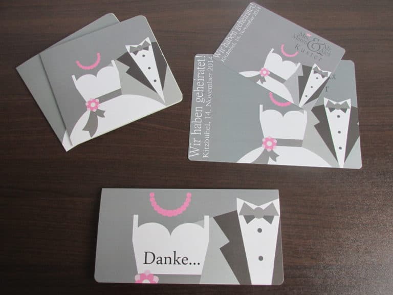 BrautZILLA on Tour! … Die Hochzeitskarten von der Symbolik inspiriert