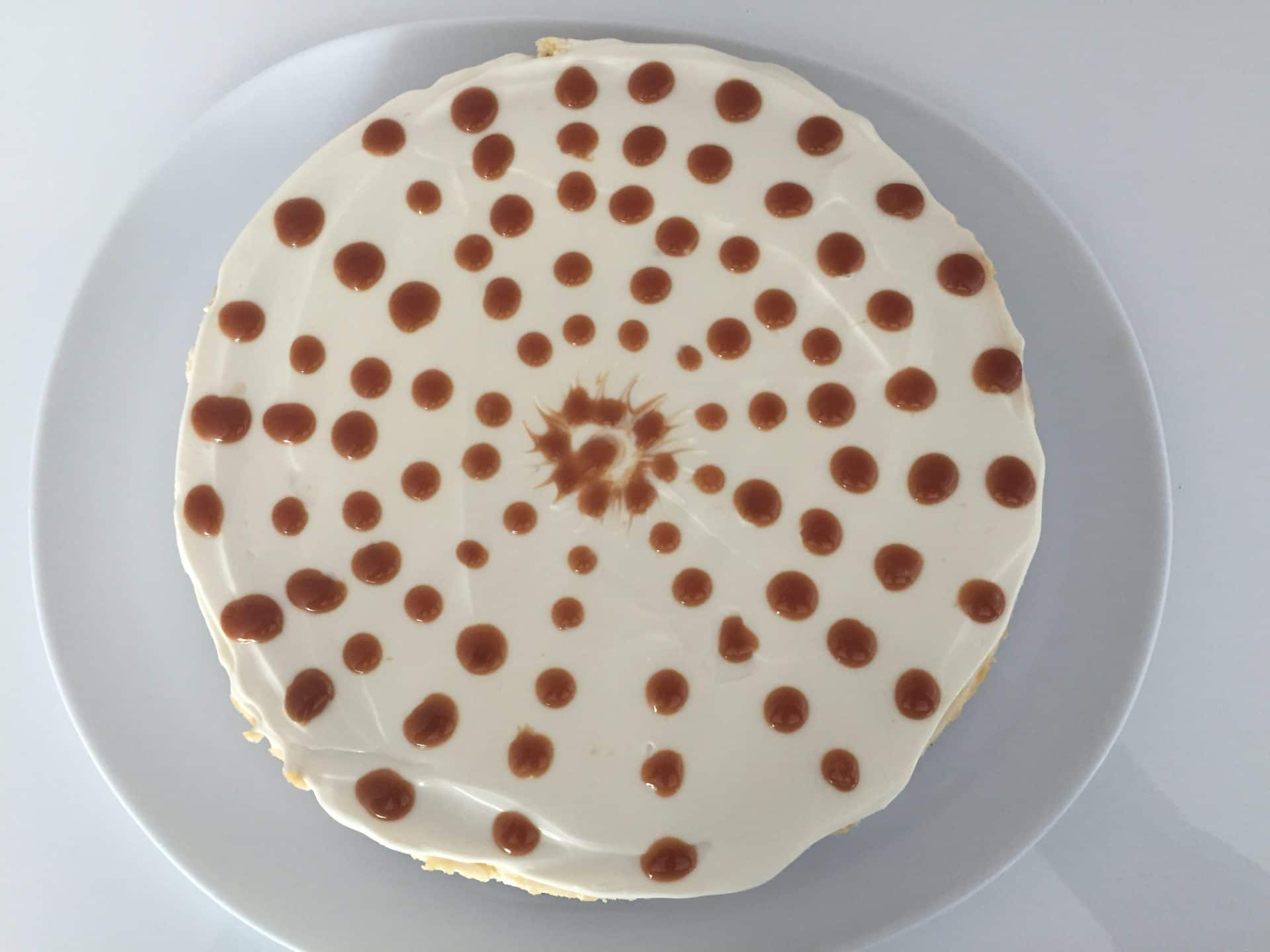 Karamell Apfel Cheesecake mit Gewürzspekulatiusboden - Lovelyliciousme