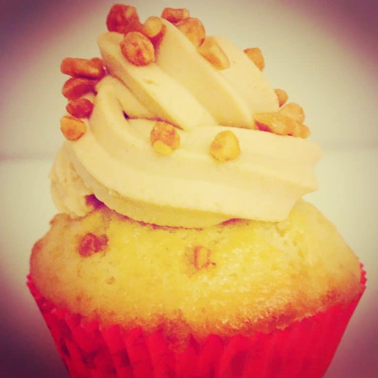 Double Peanut Cupcake
