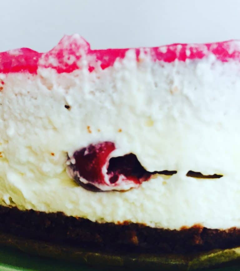Nutella Kuchen mit Kirschen