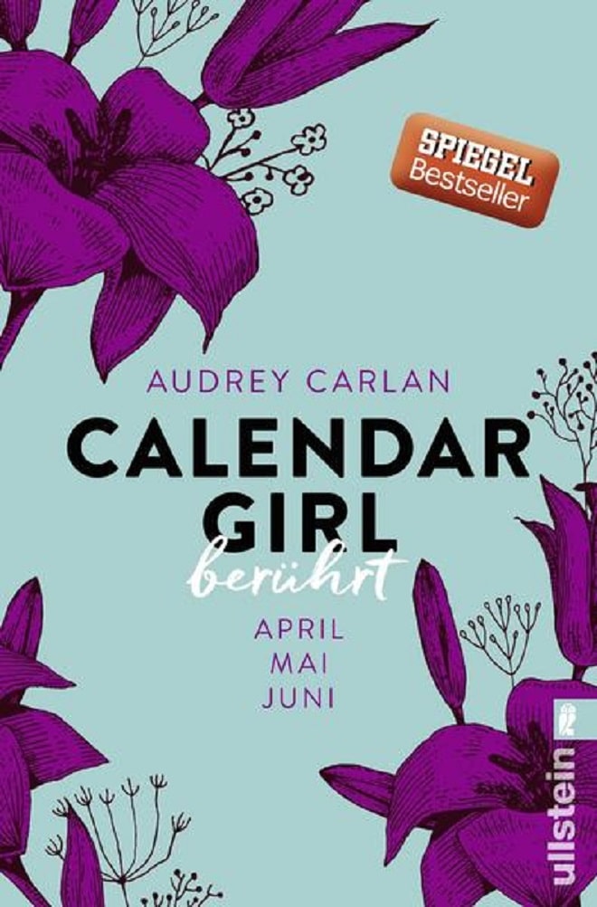 Buchrezension: Audrey Carlan – Calendar Girl „Berührt“ Band 2 (April/ Mai/ Juni)