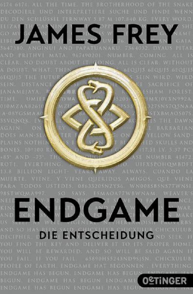 Die Entscheidung Die Entscheidung ist Band 3 der Endgame Trilogie und zugleich Auflösung rund um das Spiel Endgame. Wer wird der Sieger sein und überleben?