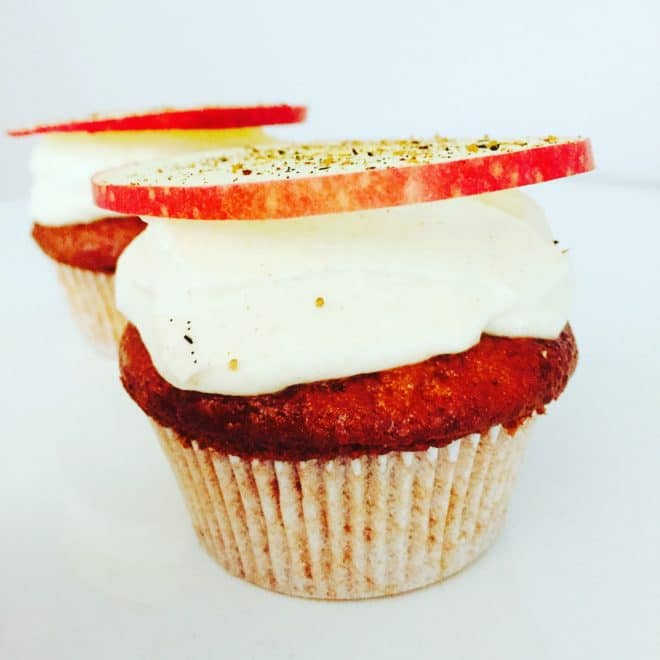 Apfel Marzipan Muffins - Lovelyliciousme