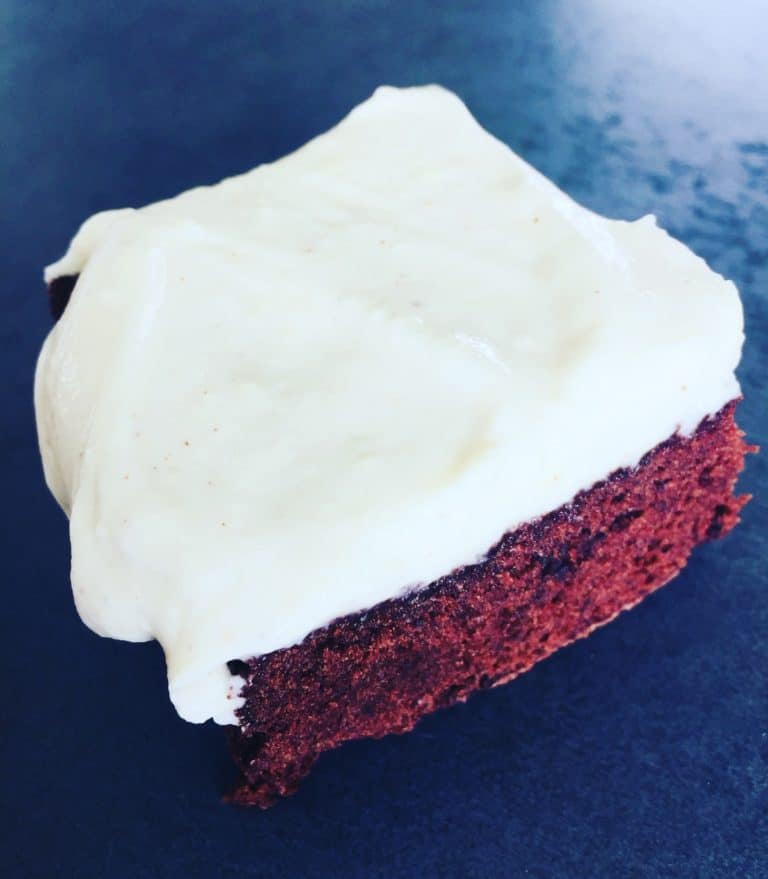 Brownie mit Butter – Frischkäse – Creme