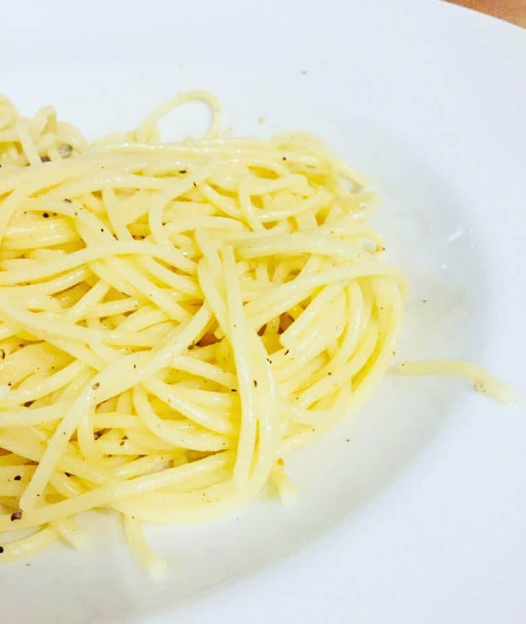 Essensreise: Italien „Spaghetti Cacio e pepe“
