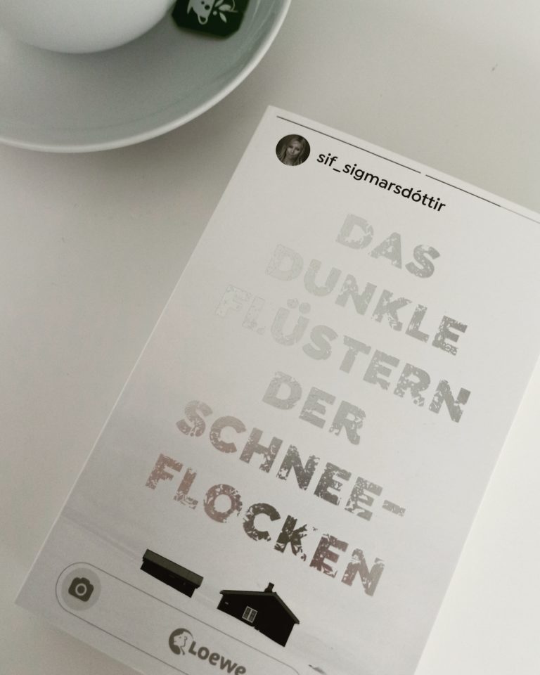 Das dunkle flüstern der Schneeflocken